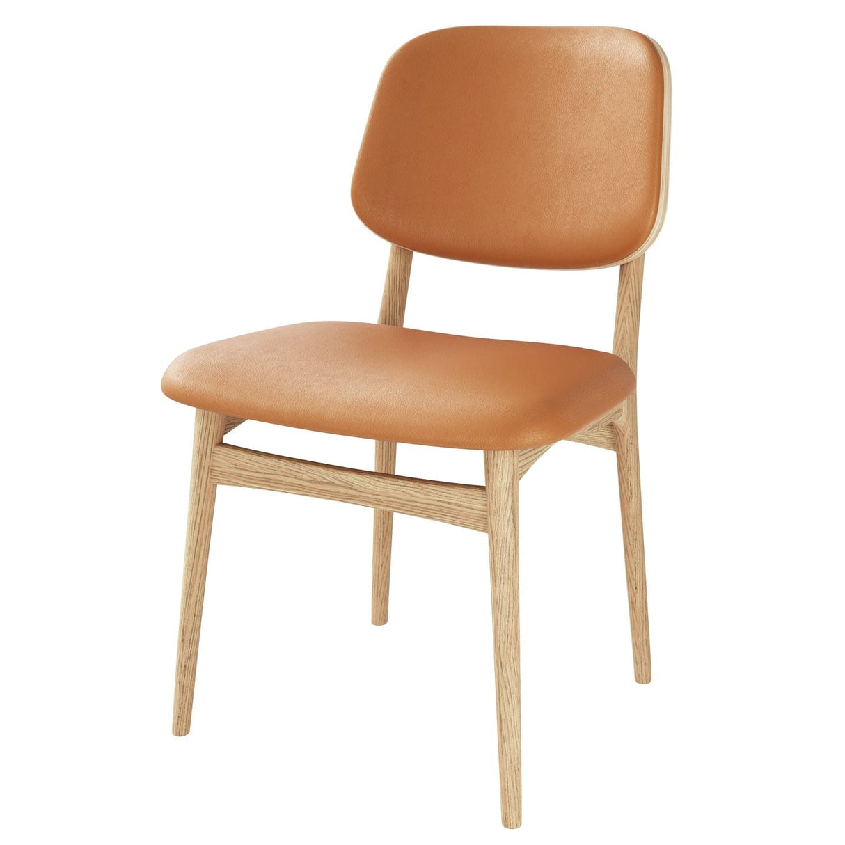 Carl Matstol Oljad Ek/Konjak Läder