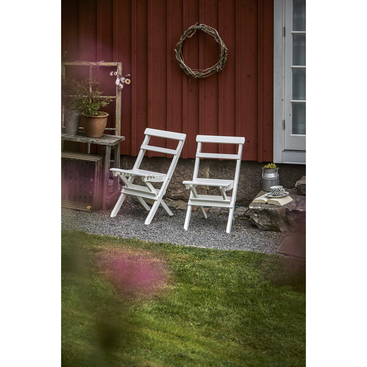 Torpet Klappstol Vit