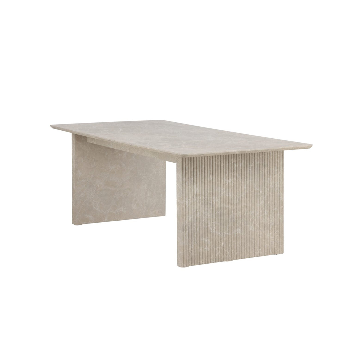 Vail Rektangulärt matbord Beige
