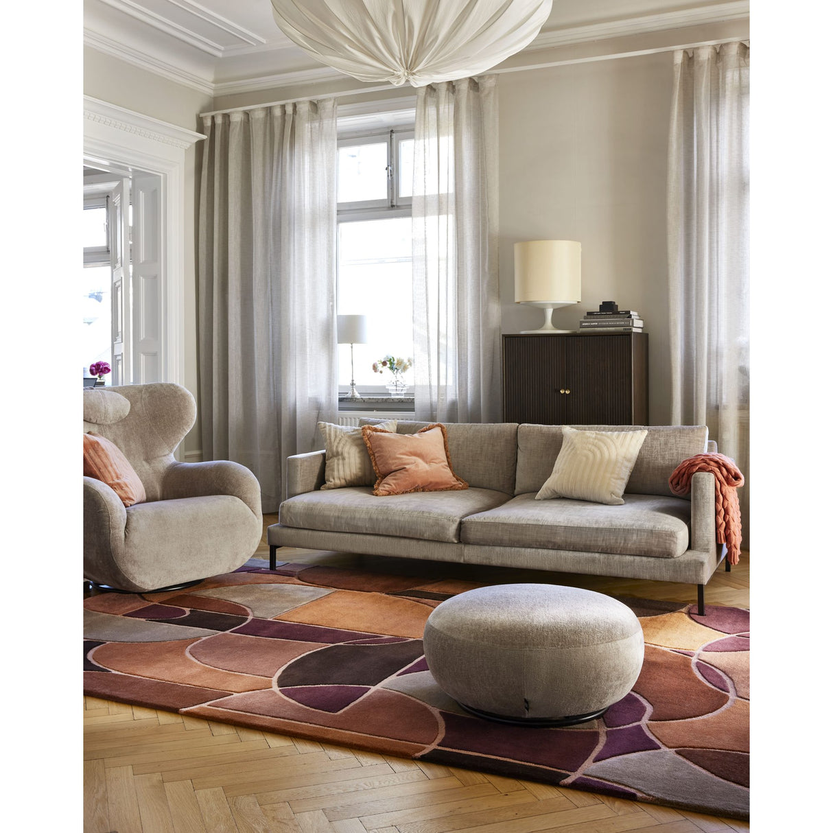 Modern Abstract Matta Multi Rost