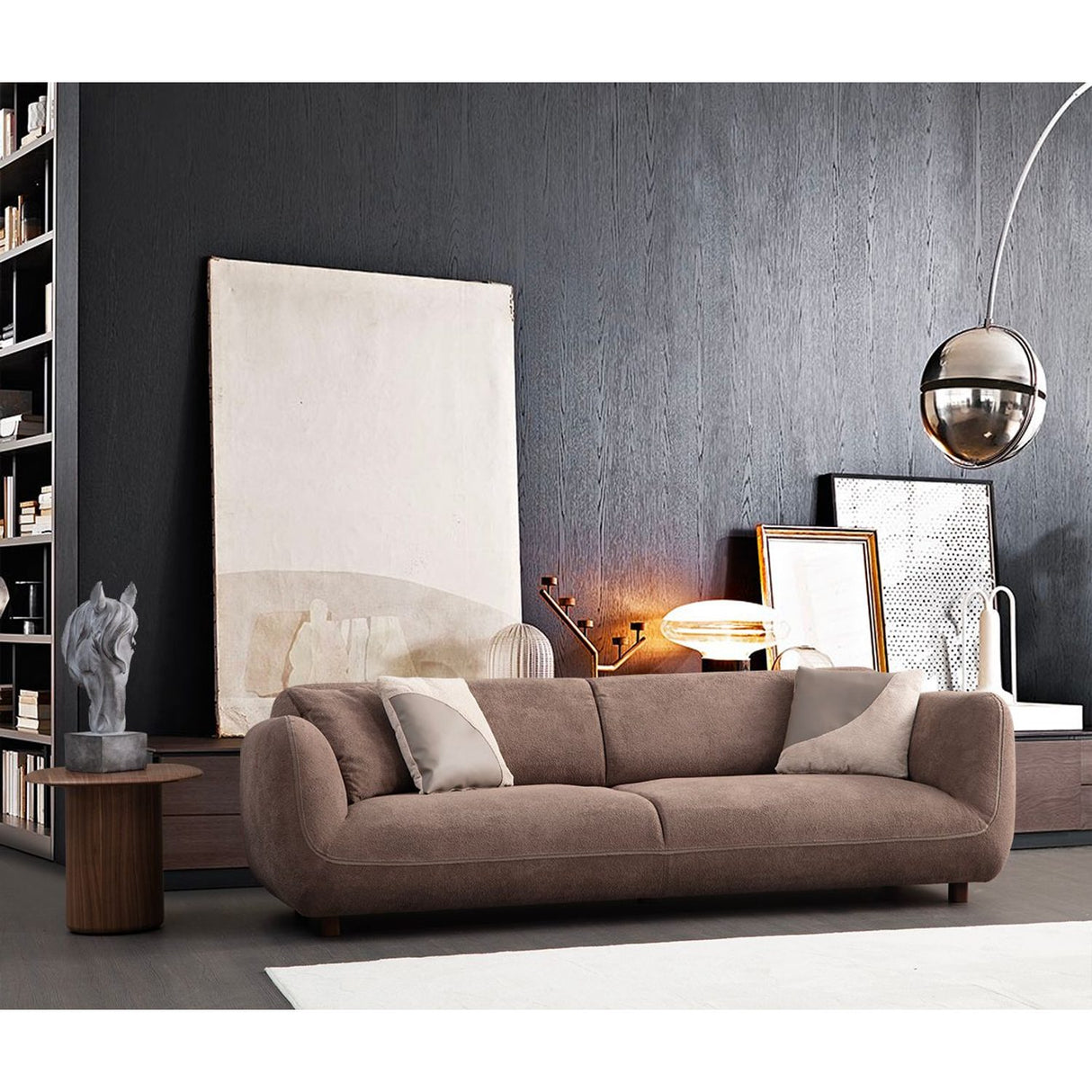 Askil 4-sits soffa Brun