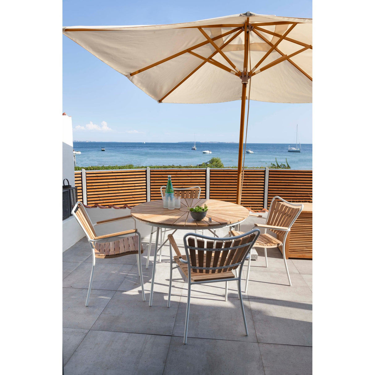 Alezio 3x3 meter Parasoll Off white