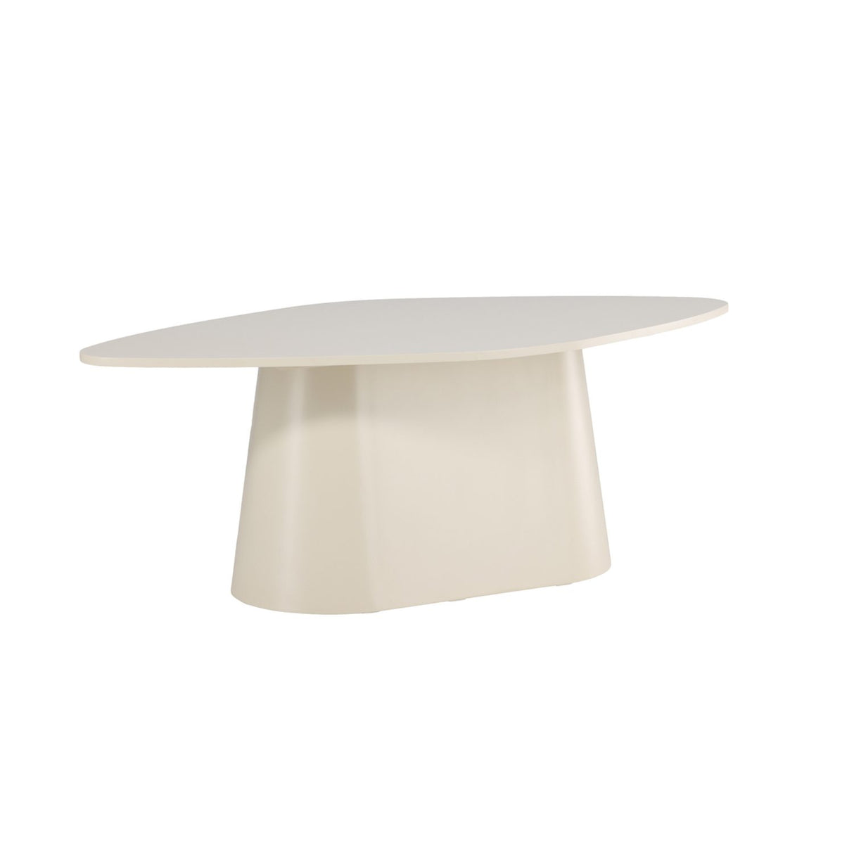 Diamant Ovalt matbord Beige