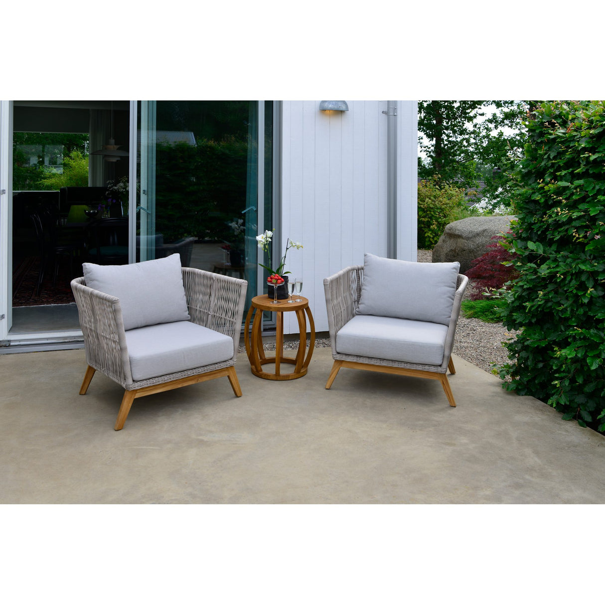 Himmelsnäs Utefåtölj Beige