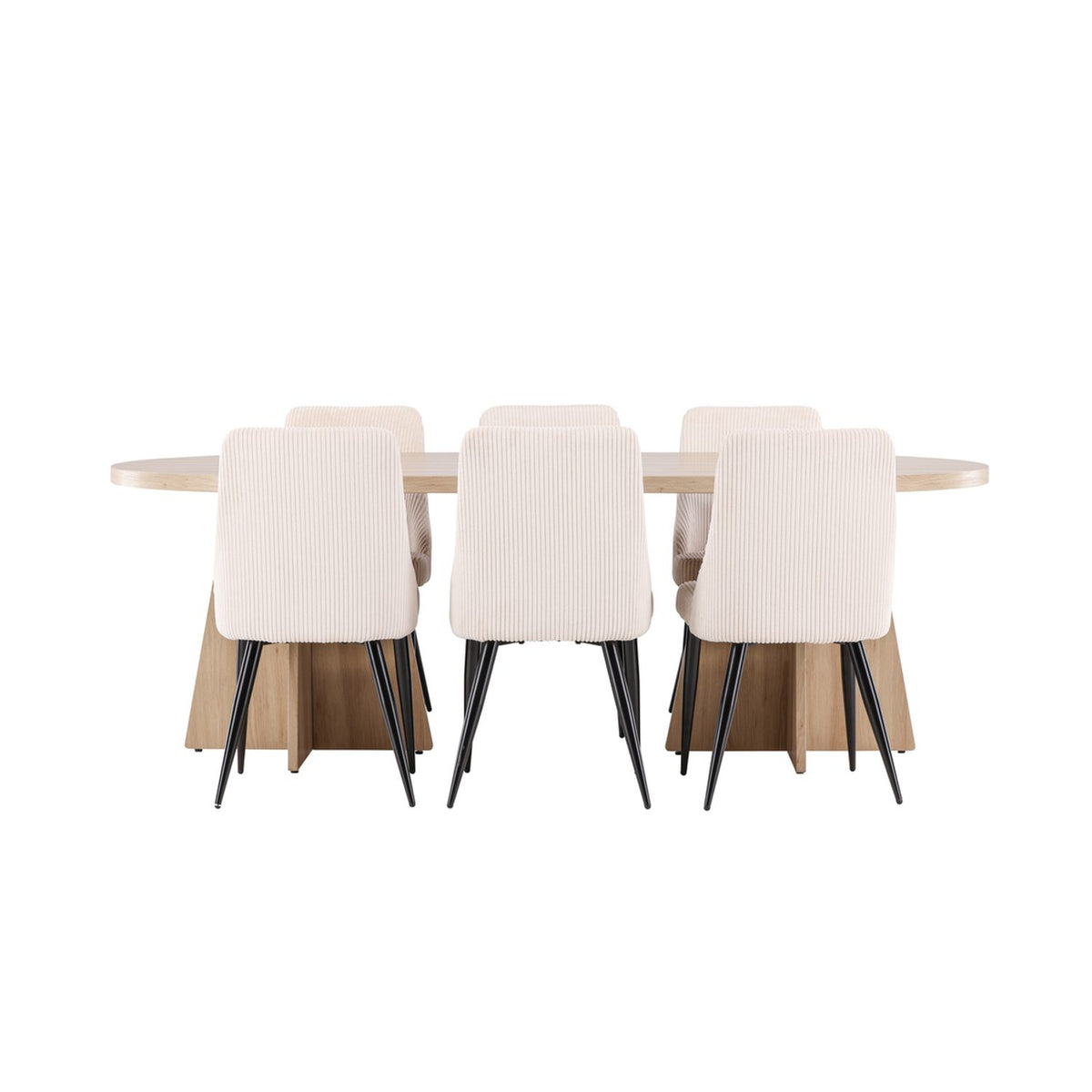 Bootcut, Leone Ovalt matgrupp Beige,Svart, Natur, 230 x 115