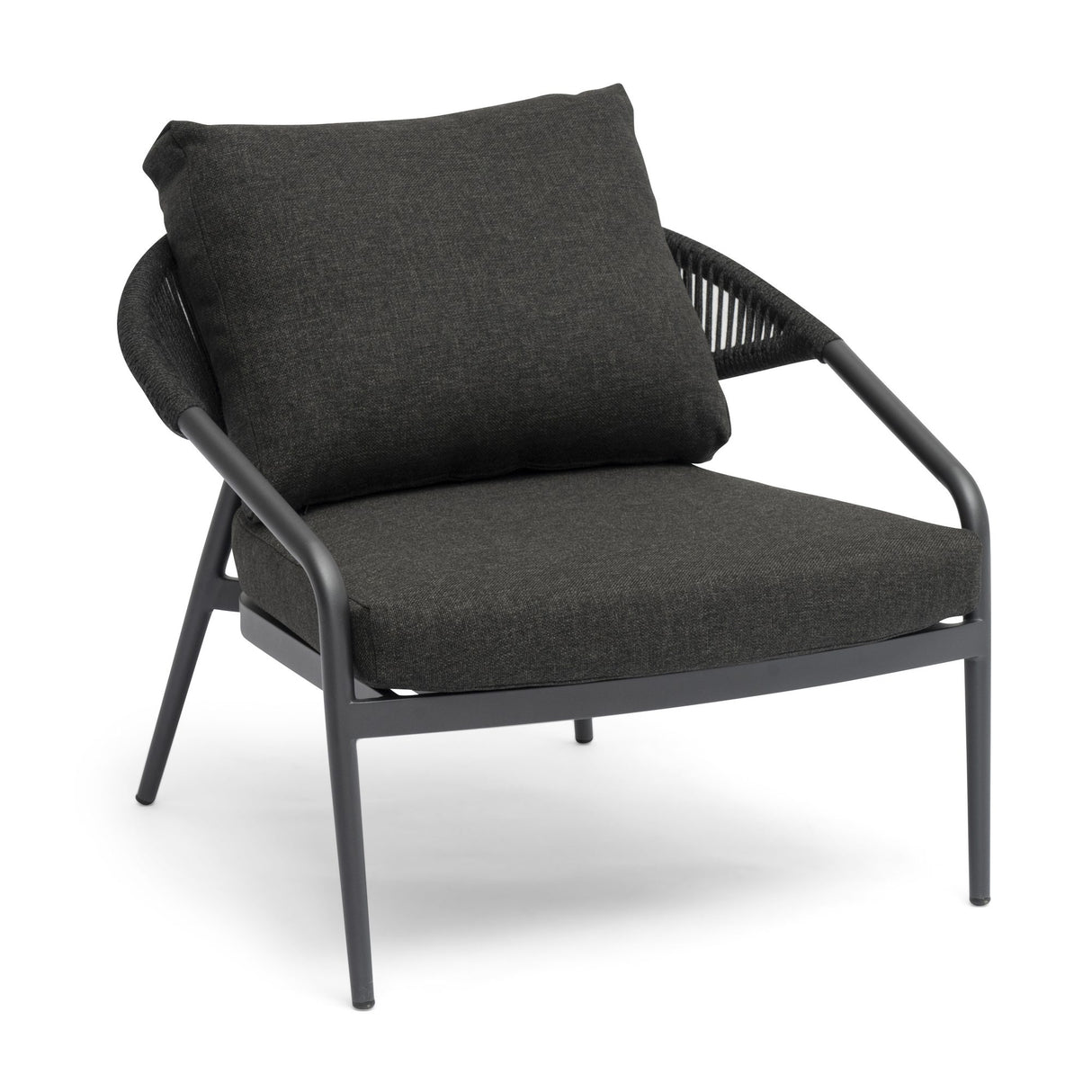 Ekeryd Utefåtölj Antracitgrå 2-Pack