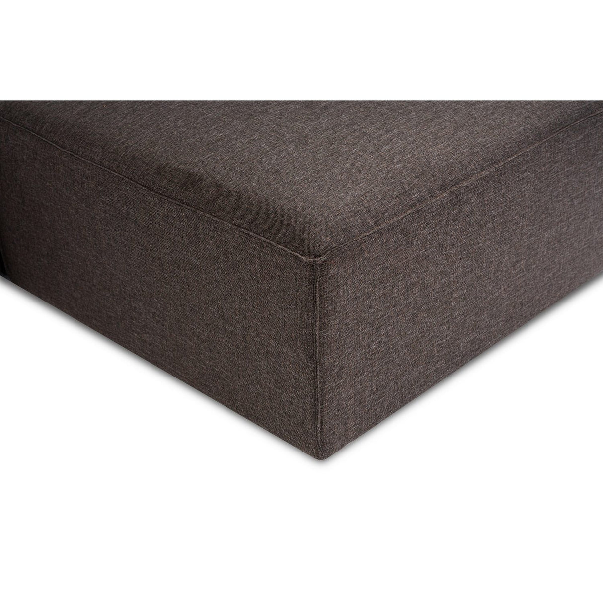 Fora (296 x 66 x 185 cm) Hörnsoffa Mörkbrun