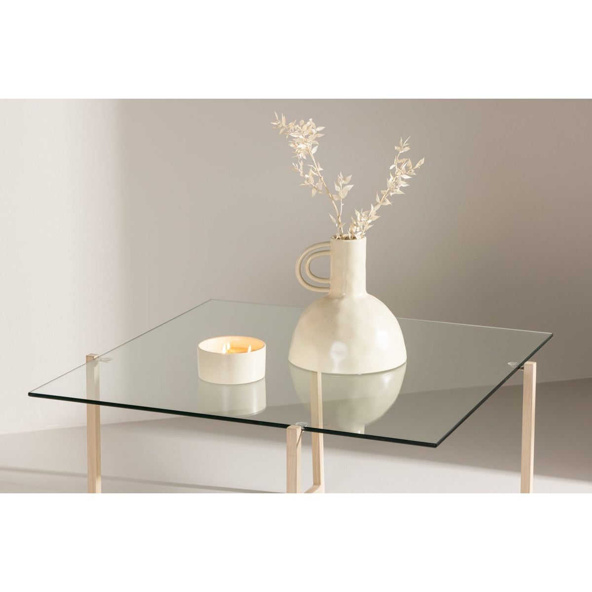 Hybrid Soffbord Klar, 80 x 80