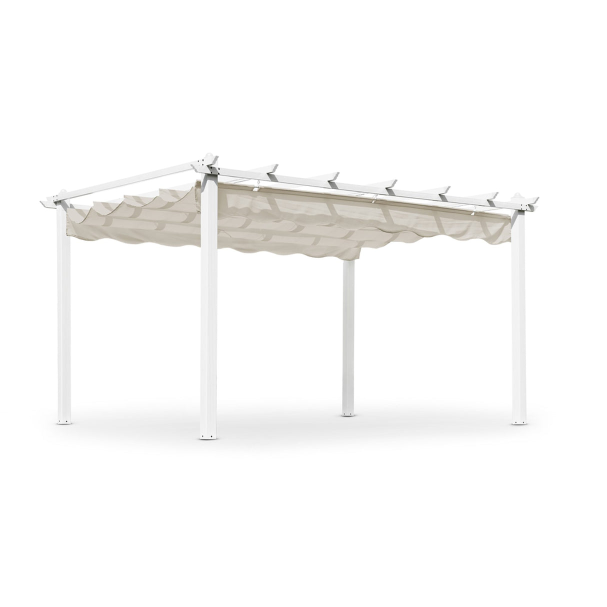 Skanör Pergola 300x400 cm Vit/Sand