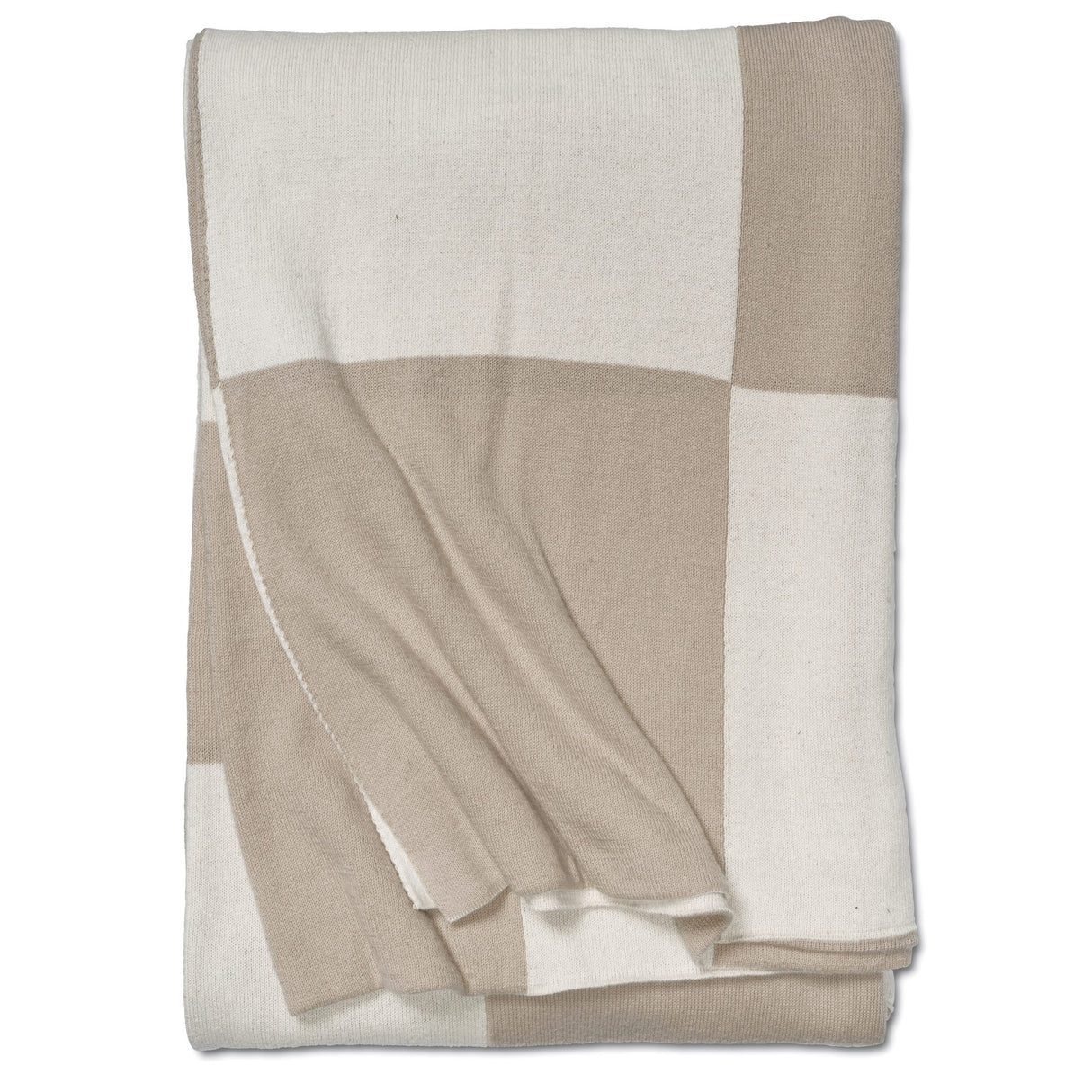 Square 130x170 cm Pläd Beige