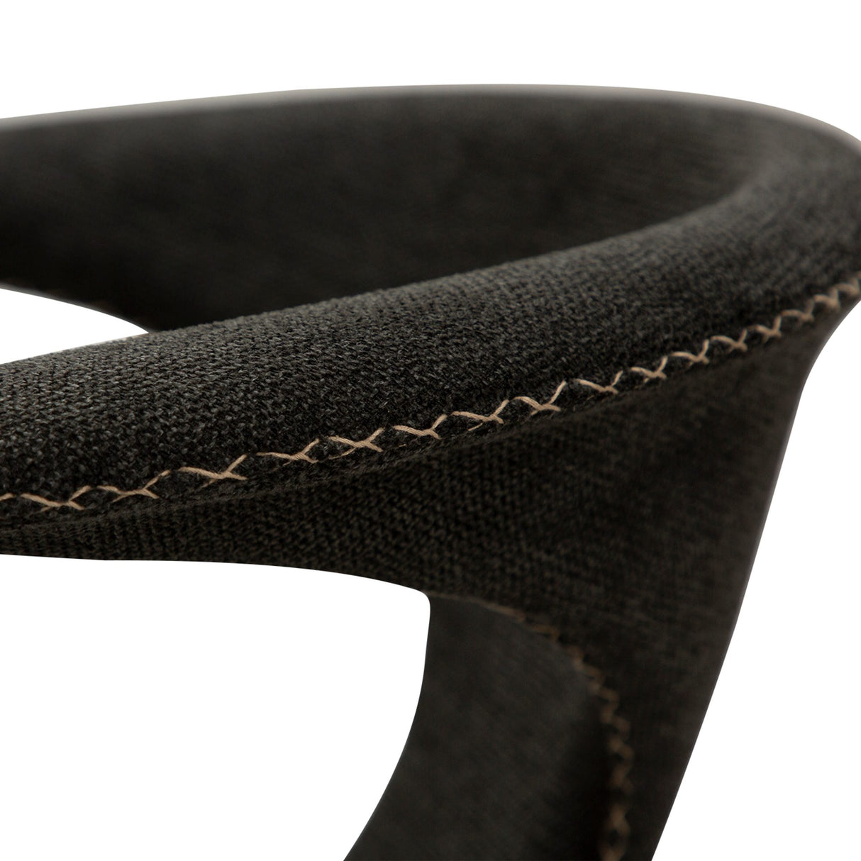 Flair Stol Raven Black, Round Black