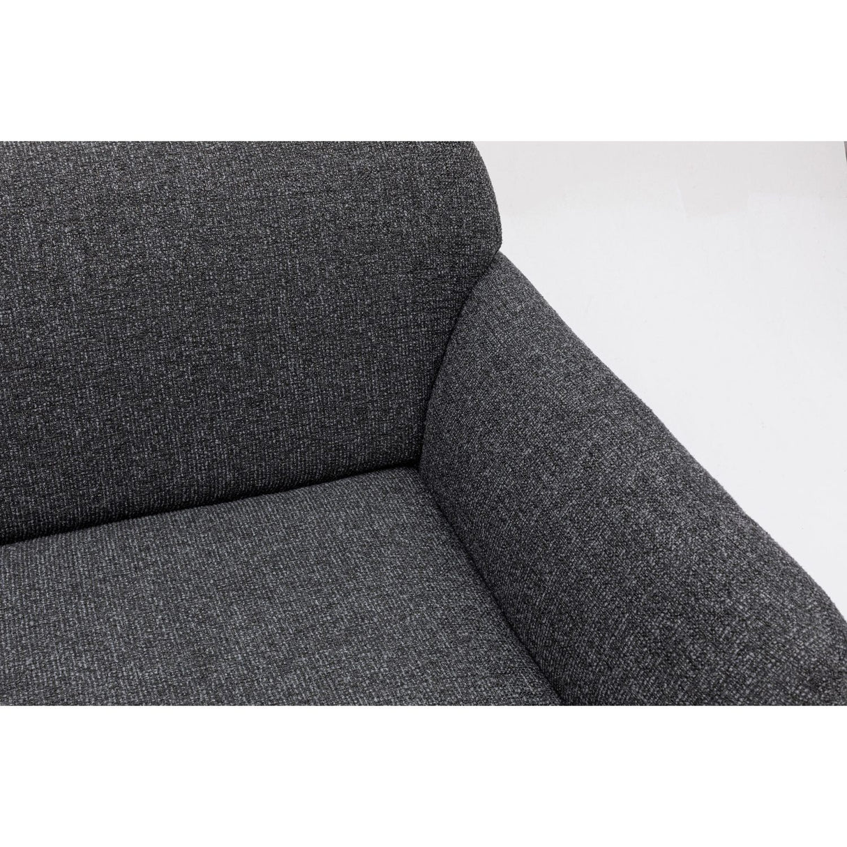 Tbilisi Corner 2 (280-280 x 93 x 86 cm) Mörkgrå Hörnsoffa