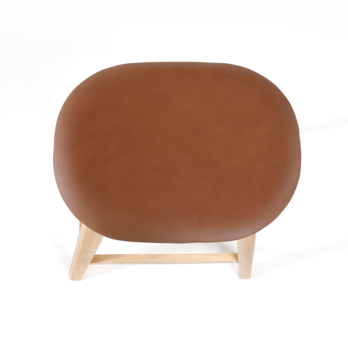 Kyoto Barpall Vitoljad Ek, Cognac läder