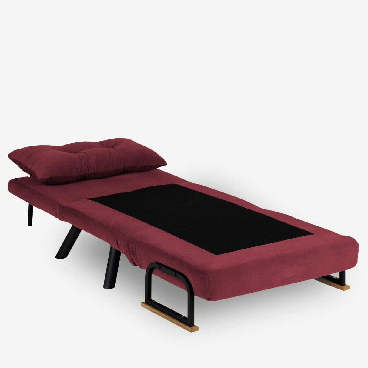 Freetown Single (26 x 120 x 60 cm) 1-sits bäddsoffa Vinröd