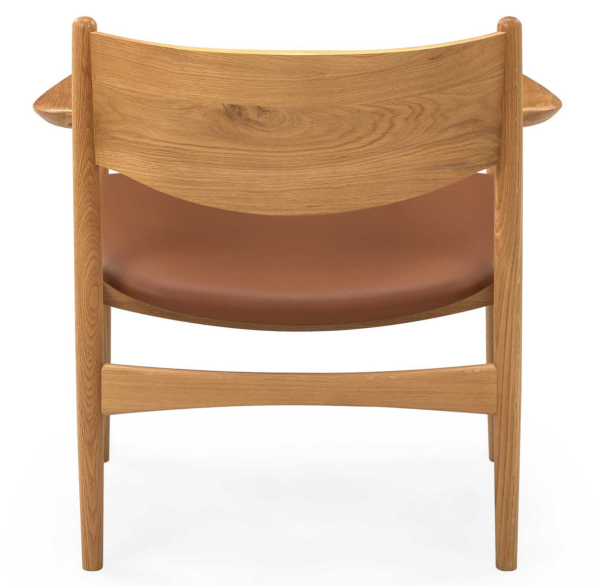 Alder Fåtölj Oljad Ek / Cognac Läder