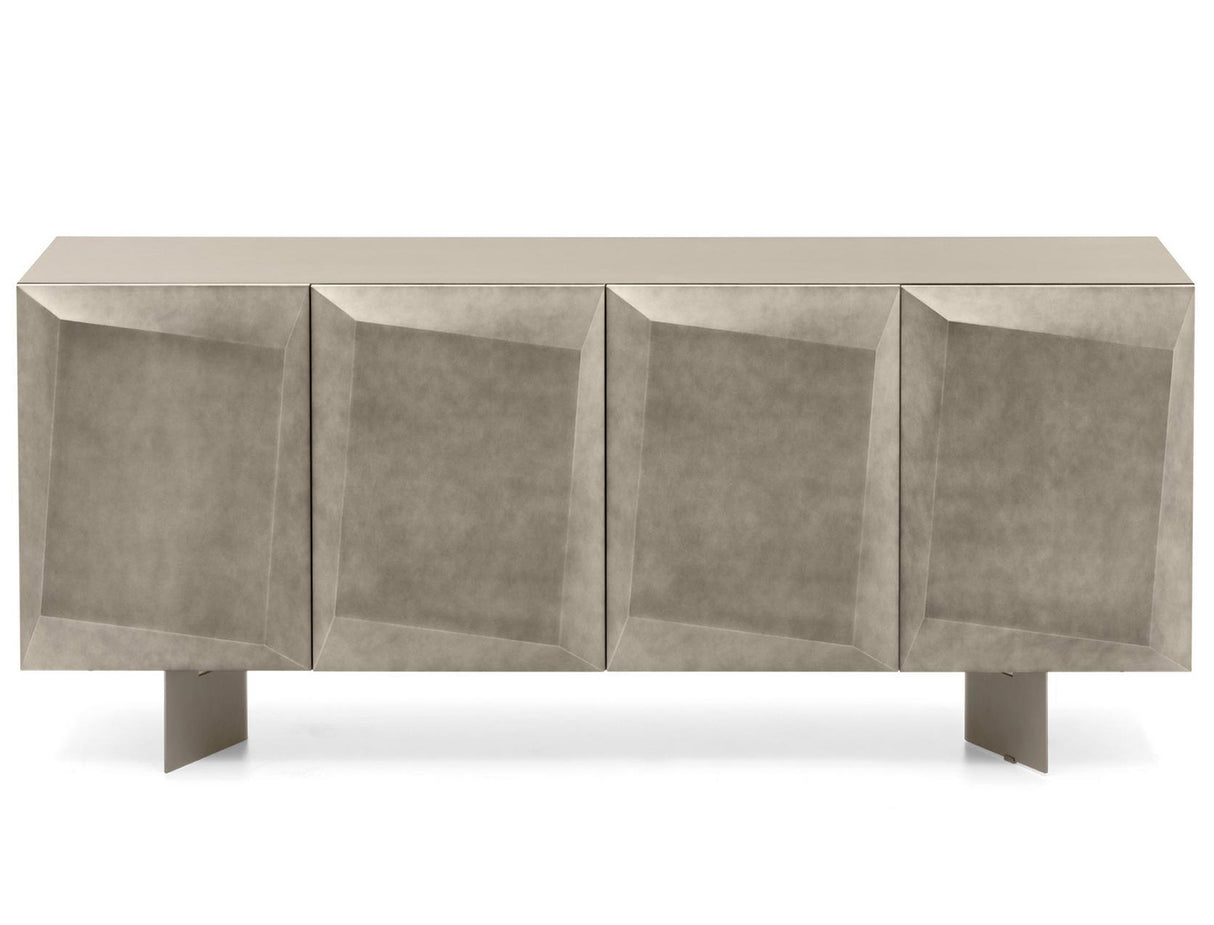 Alterego Sideoboard 4D Brushed Pearl Beige