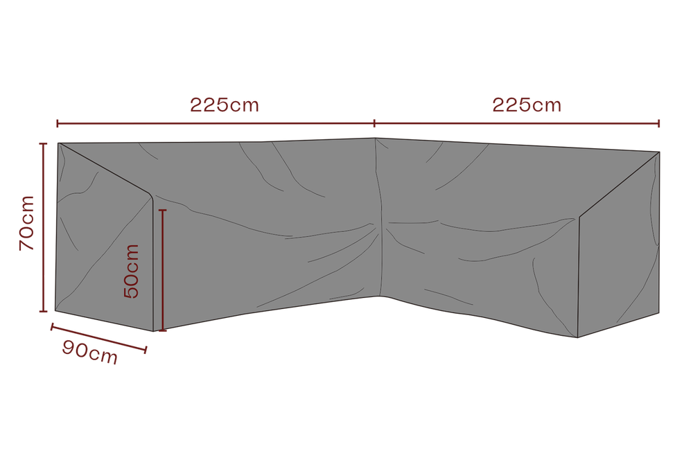 Soffskydd 225/225 cm Vattentät
