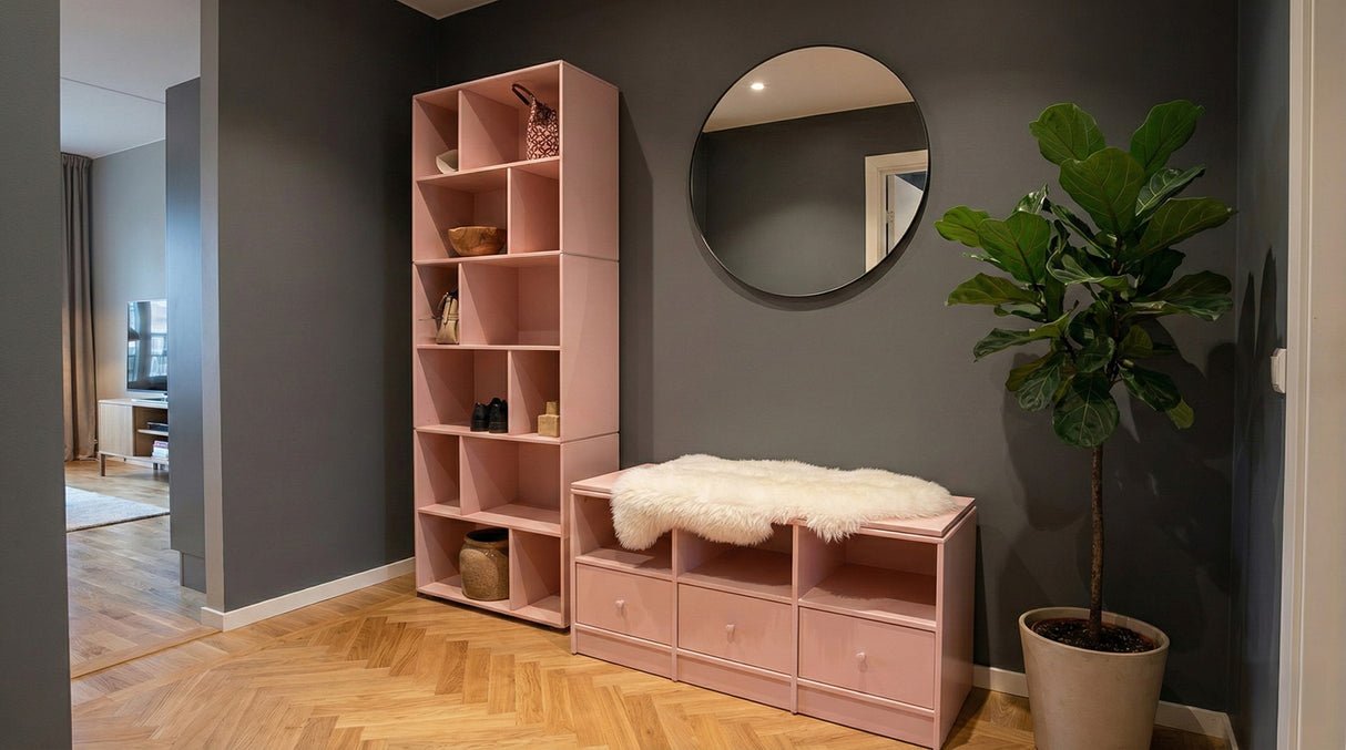 Beverly Quadrant-hylla Rosa