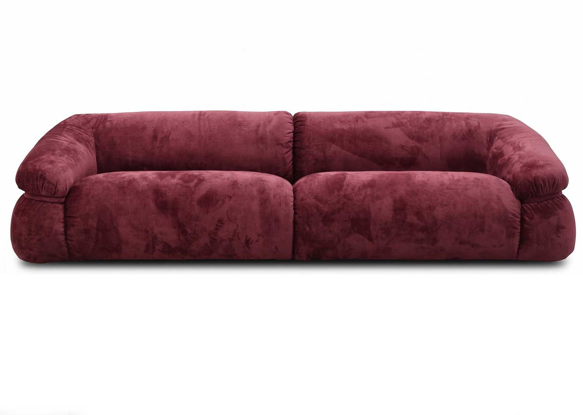 Bloom 4-sits soffa Harmony Bordeaux