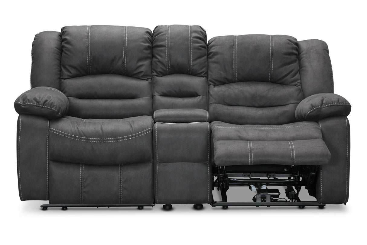 Cinema 2-sits Biosoffa Grått Tyg