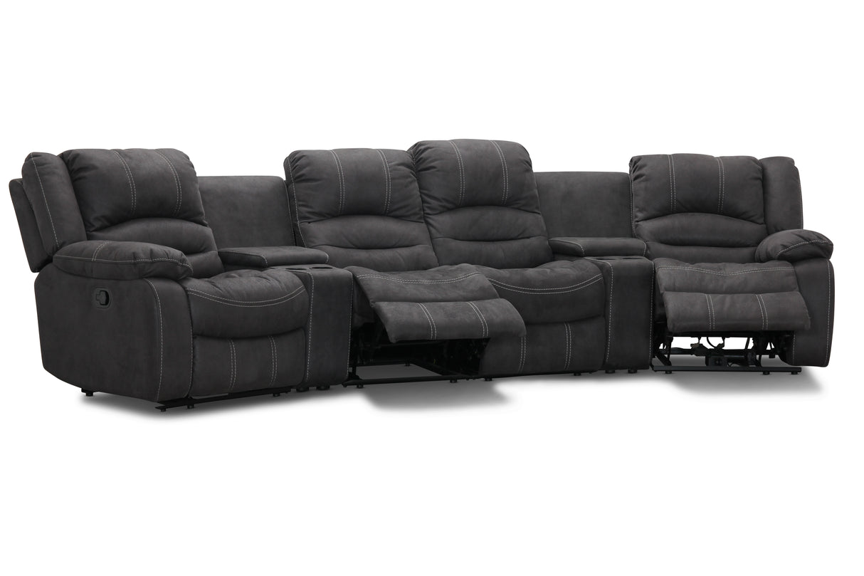 Cinema Biosoffa Komb B Grått Tyg