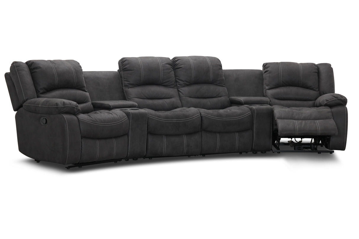 Cinema Biosoffa Komb B Grått Tyg