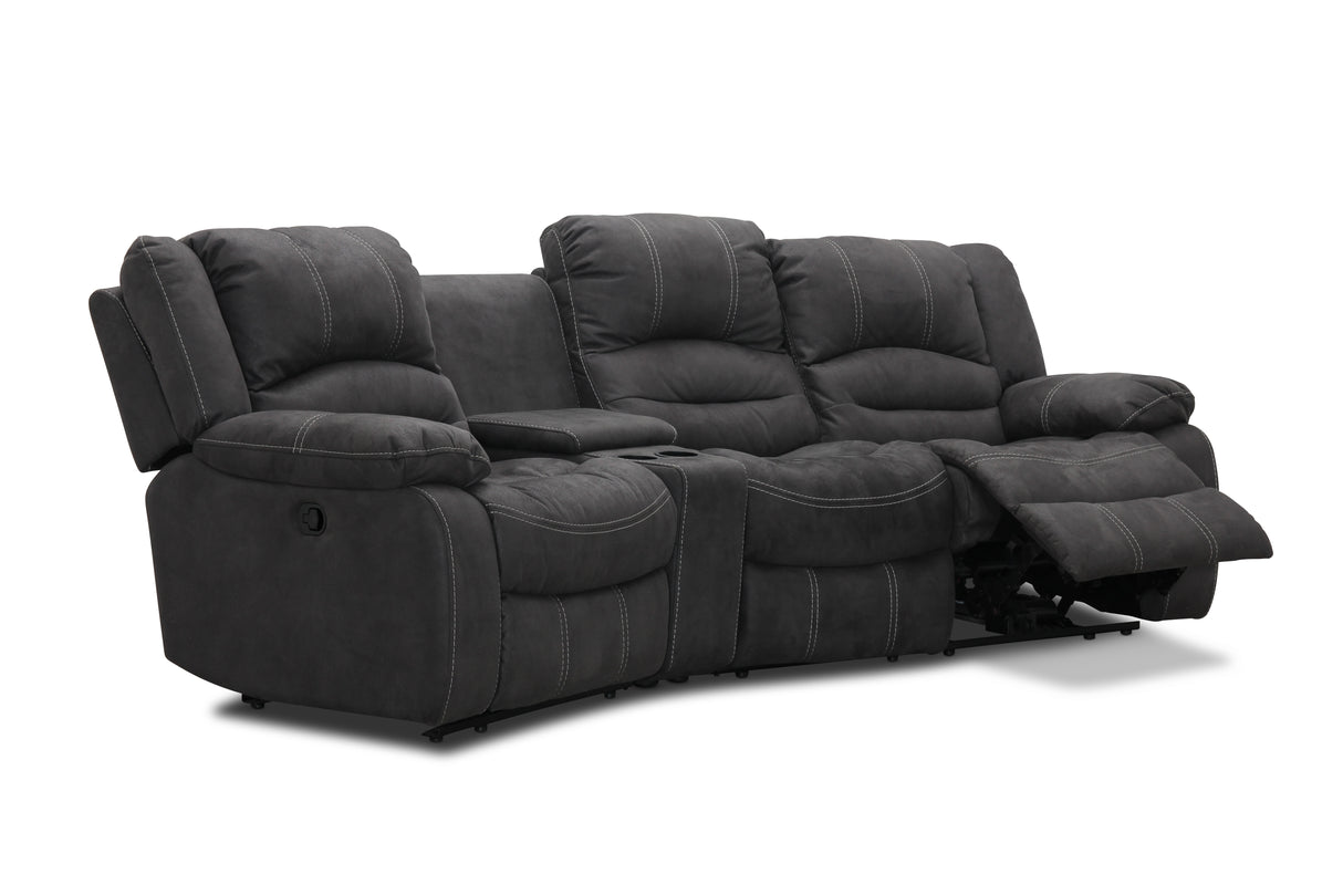 Cinema Biosoffa Komb C Grått Tyg