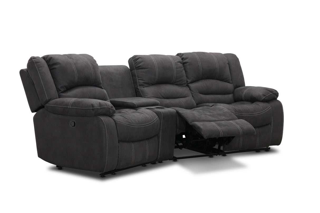 Cinema Biosoffa Komb C Grått Tyg