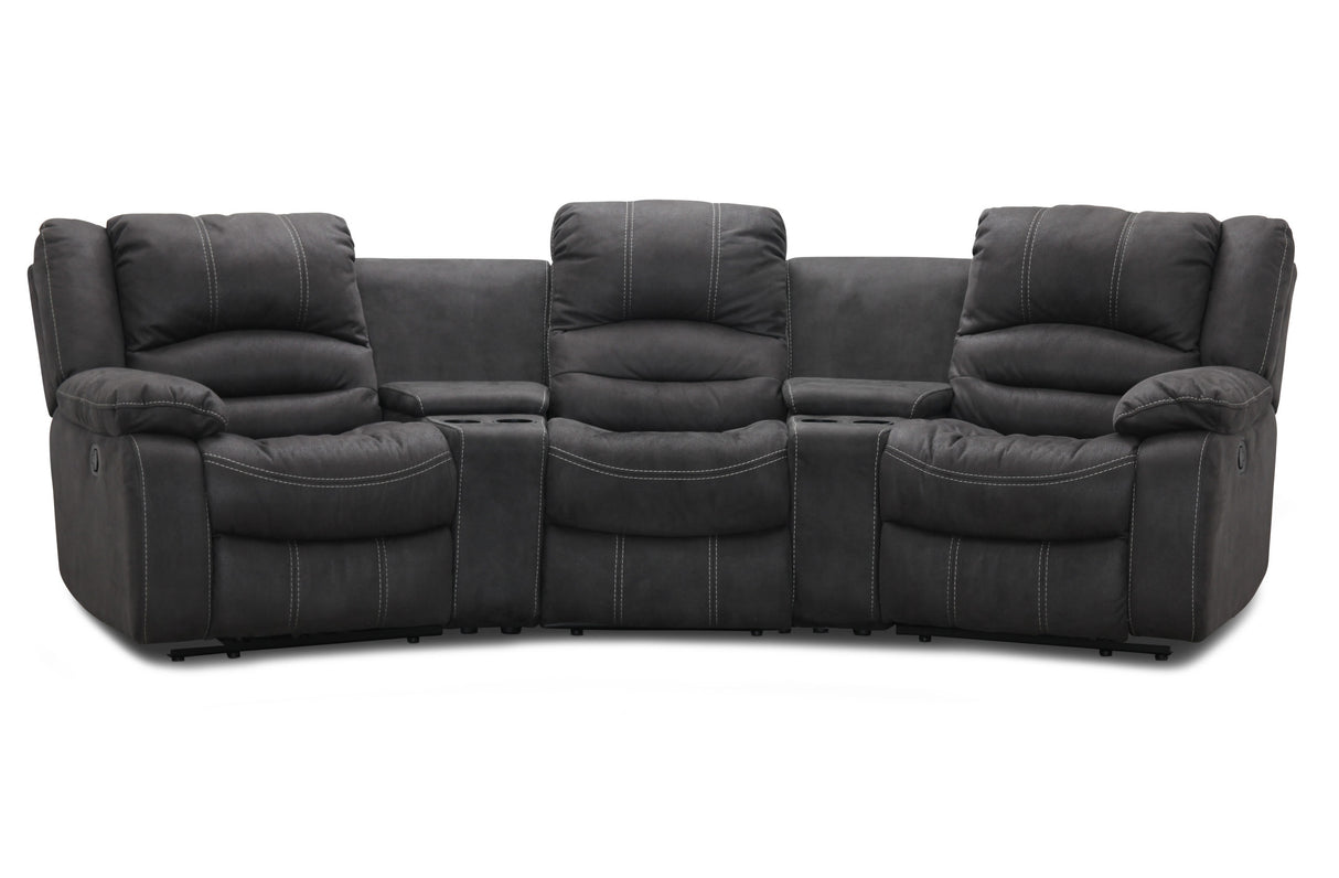 Cinema Biosoffa Komb D Grått Tyg