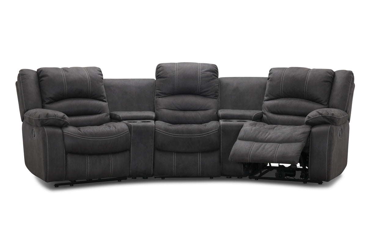 Cinema Biosoffa Komb D Grått Tyg