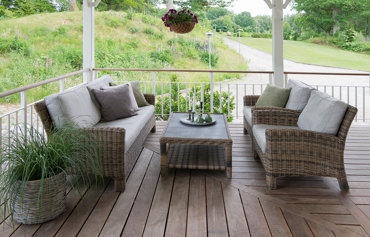 Dallas Utesoffa 2,5-sits Natur