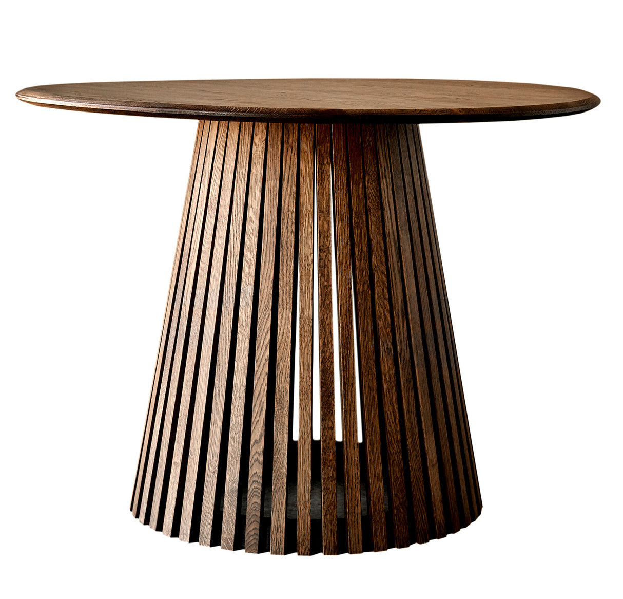 Dominus Matbord Rund 110 cm Smoked Oak