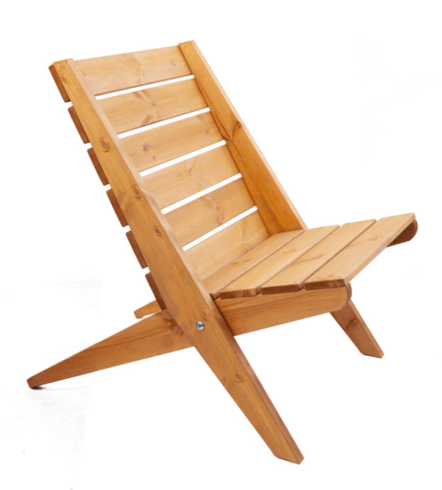 Granny Utestol Double Furu Oljad Natur