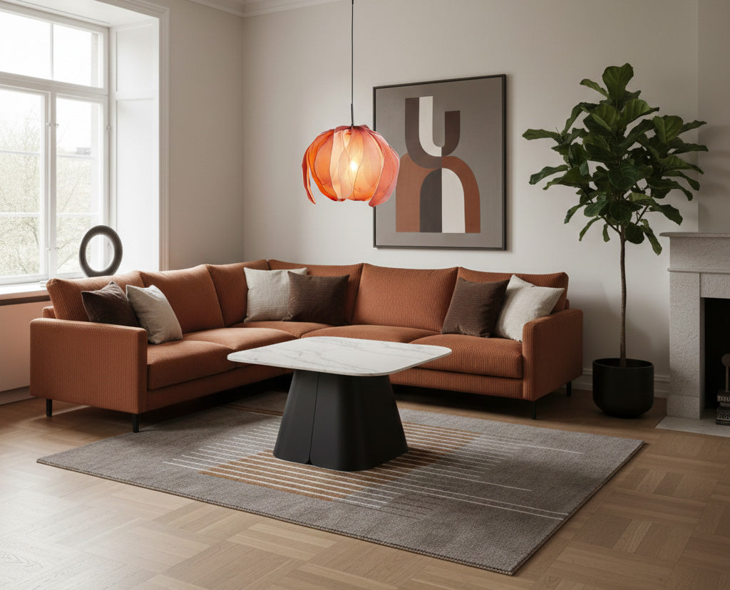 Embla Hörnsoffa 242/242 cm Lincoln Terra