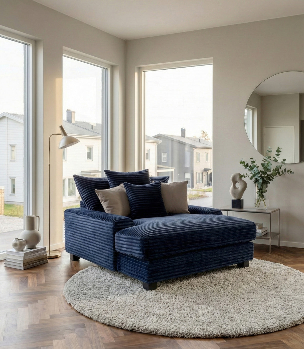 Freja Loungefåtölj XDeep Angel Midnight