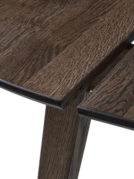 Genesis Matbord Rund 120 cm ink 2 Iläggsskivor Intra Oak