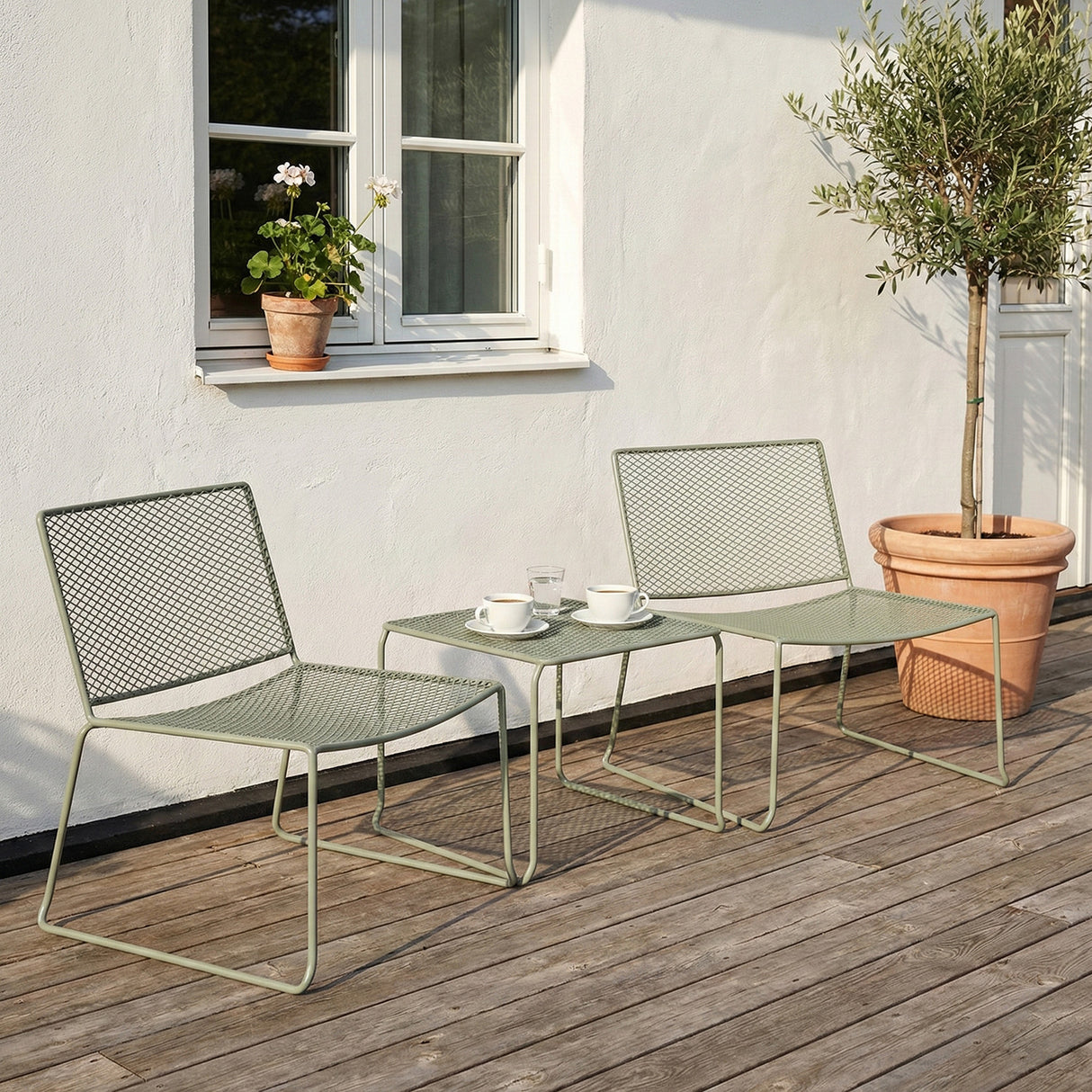 Haru Loungefåtölj Dusty Green