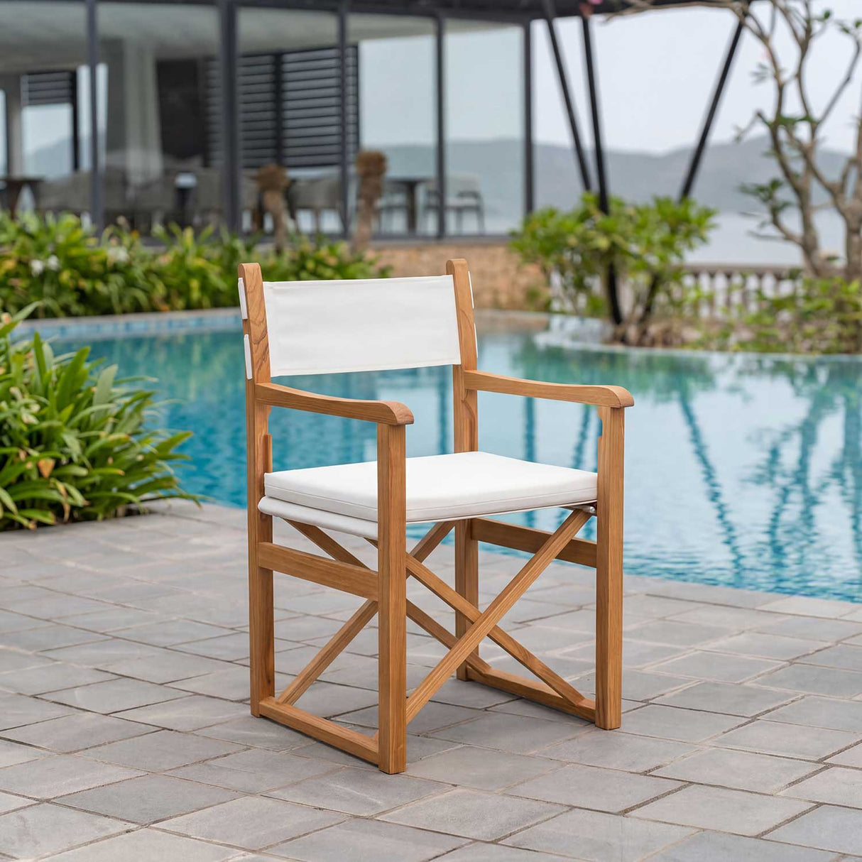 Haväng Regissörsstol Teak/Beige