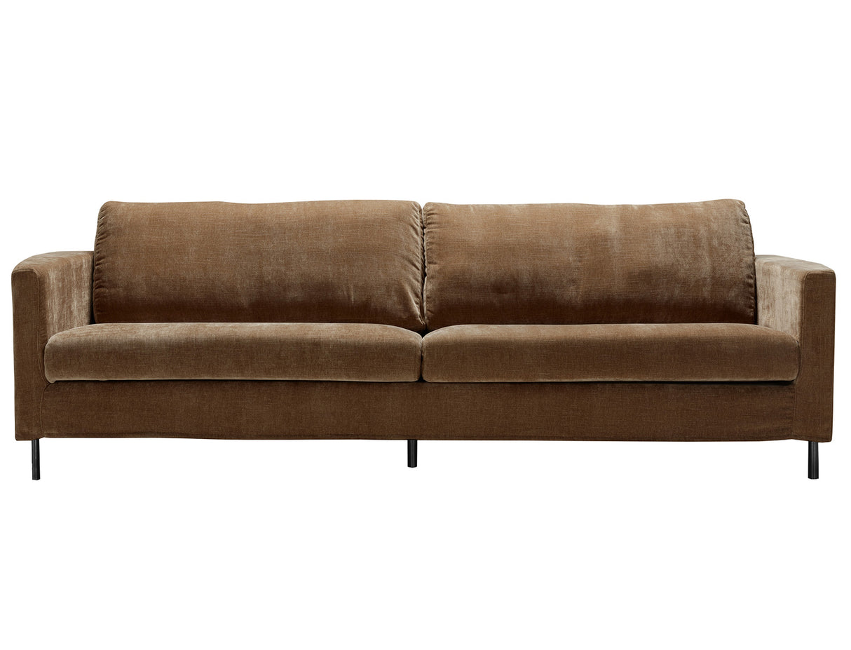 Impulse 4-sits Soffa Lux Wildflower Teddy Brown