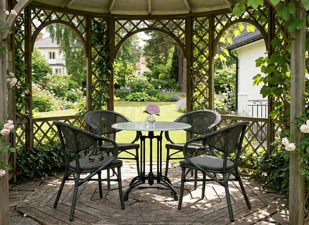 Krögaren Cafebord 100 cm Marmor