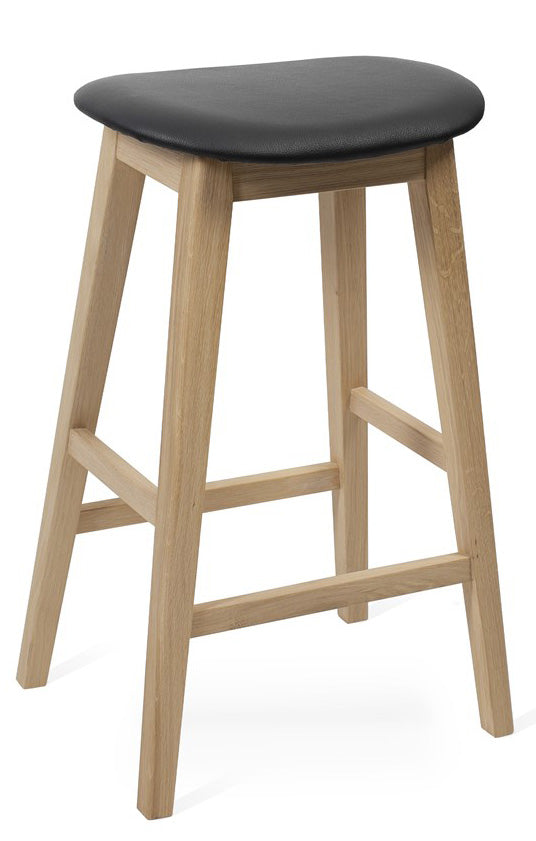 Kyoto Barpall Oljad Ek, Svart läder