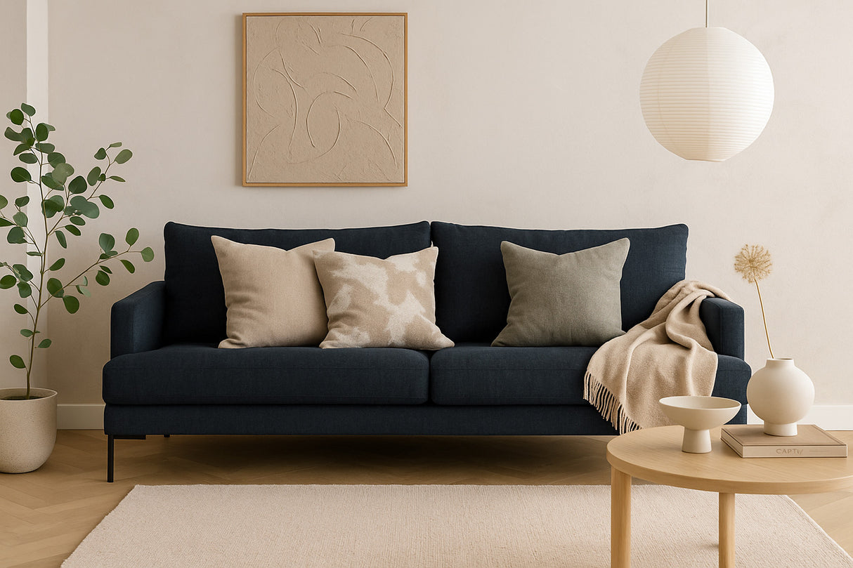 Luciana 3-sits Soffa Vogue Deep Ocean