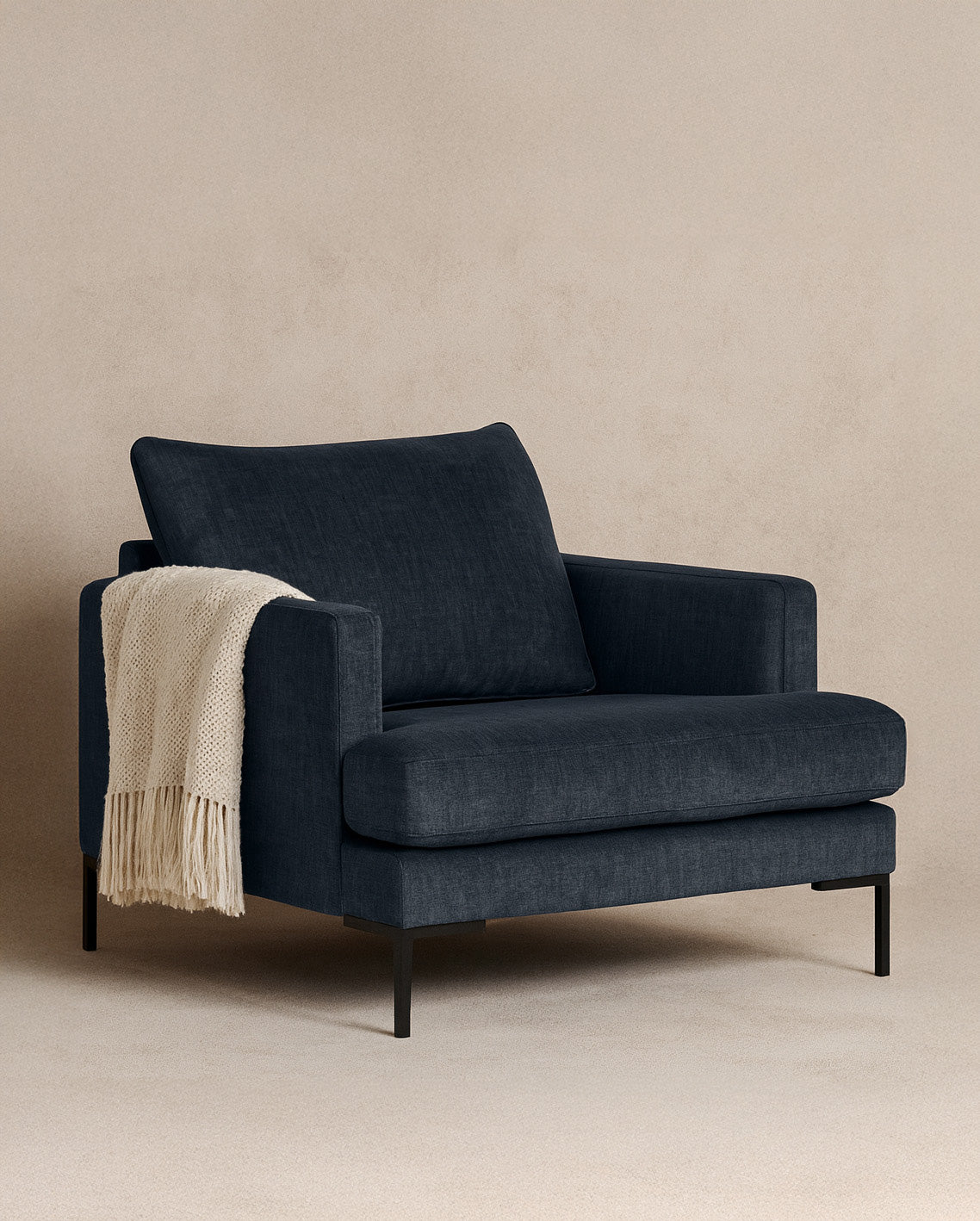 Luciana Fåtölj Vogue Deep Ocean