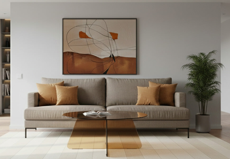 Prisma Soffbord Brun