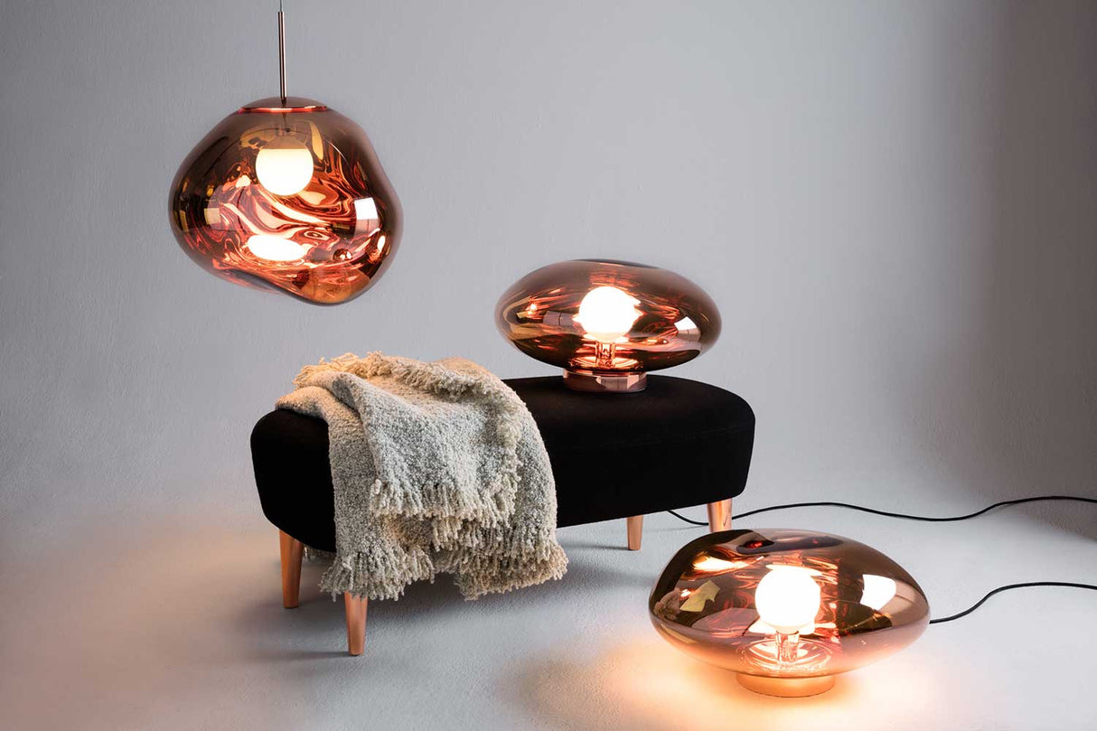 Melt Taklampa Medium Copper