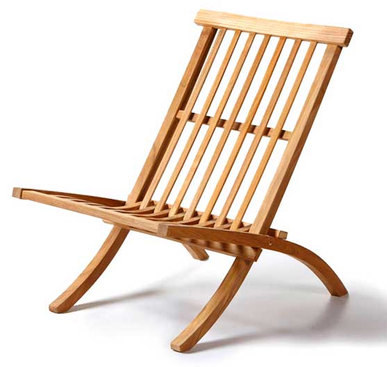 Lobby Loungefåtölj Teak
