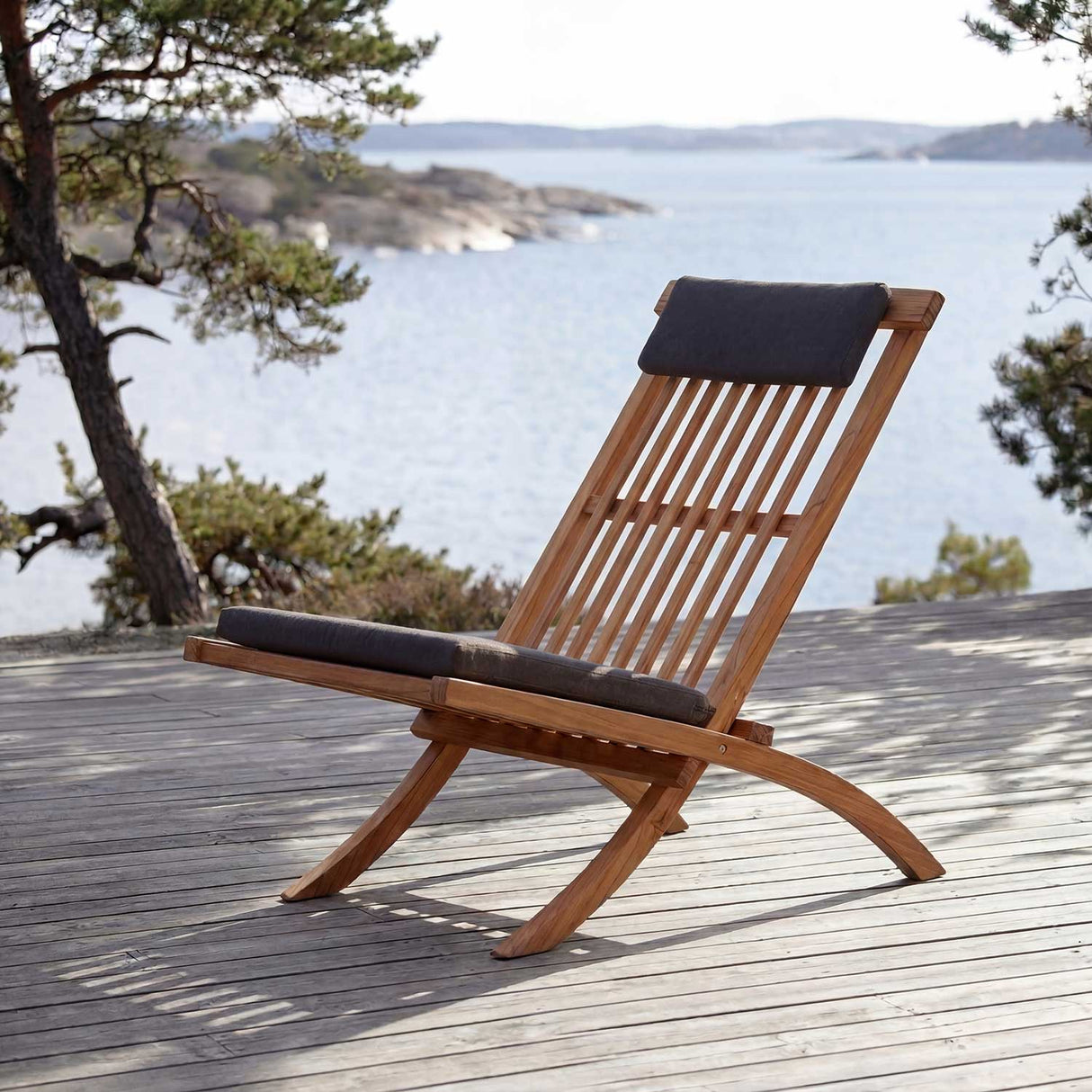Lobby Loungefåtölj Teak
