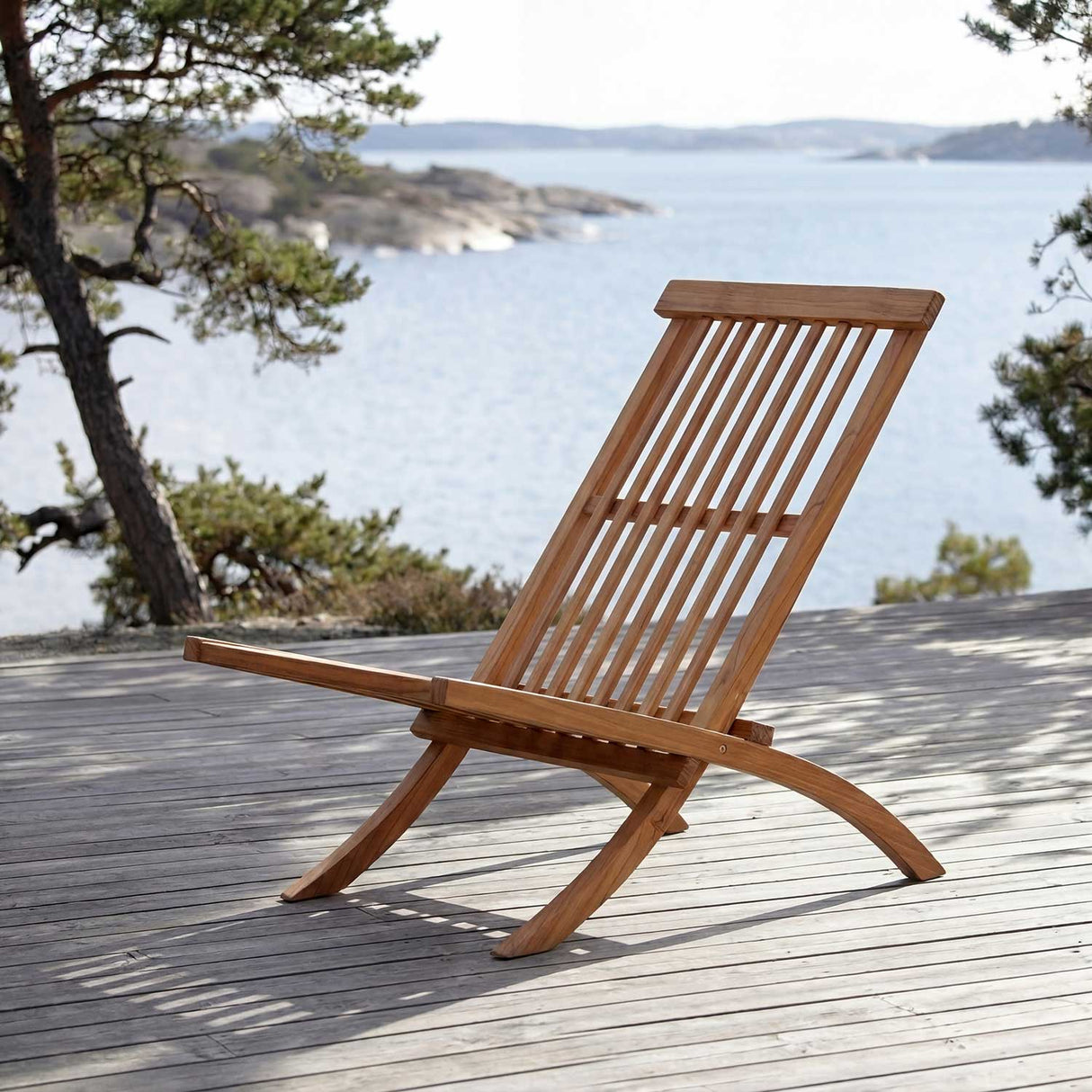 Lobby Loungefåtölj Teak