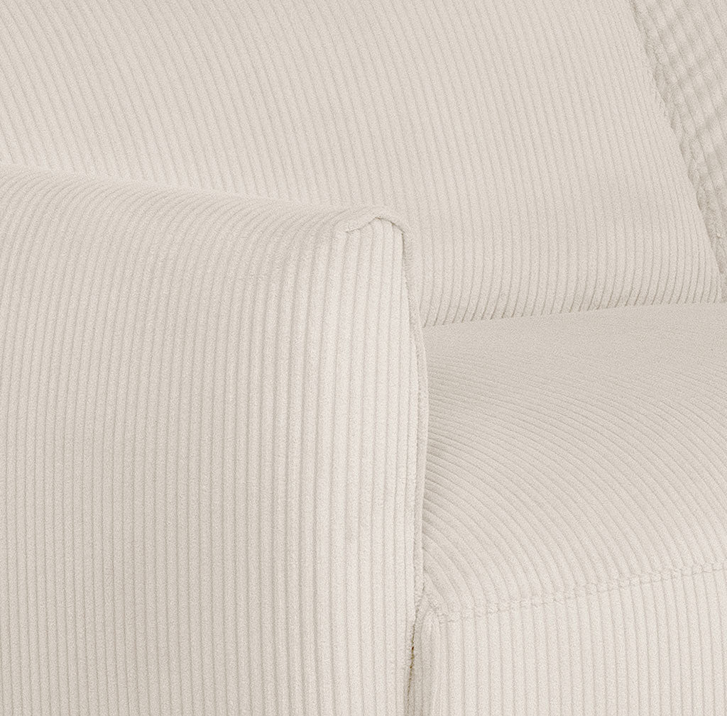 Oden 4-sits soffa Set 2 Lincoln Creme