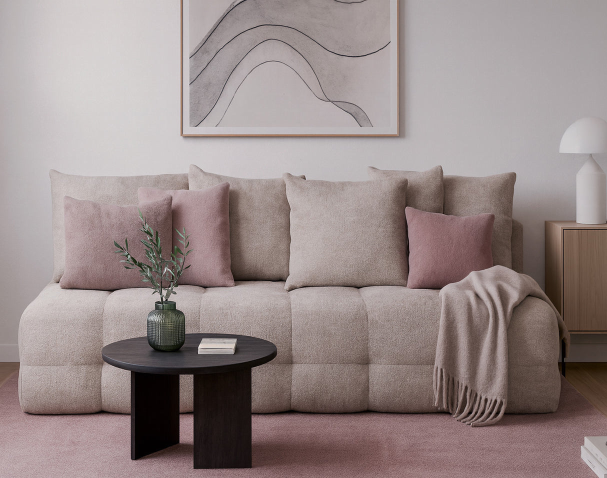 Ossian 3-sits Bäddsoffa utan armstöd